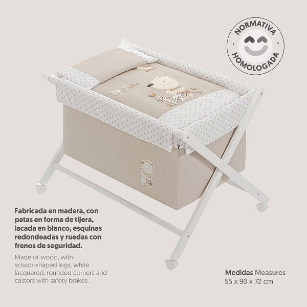 Minicuna + Vestidura Nature Beig