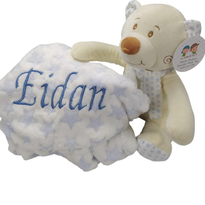 Peluche Osito + manta personalizada