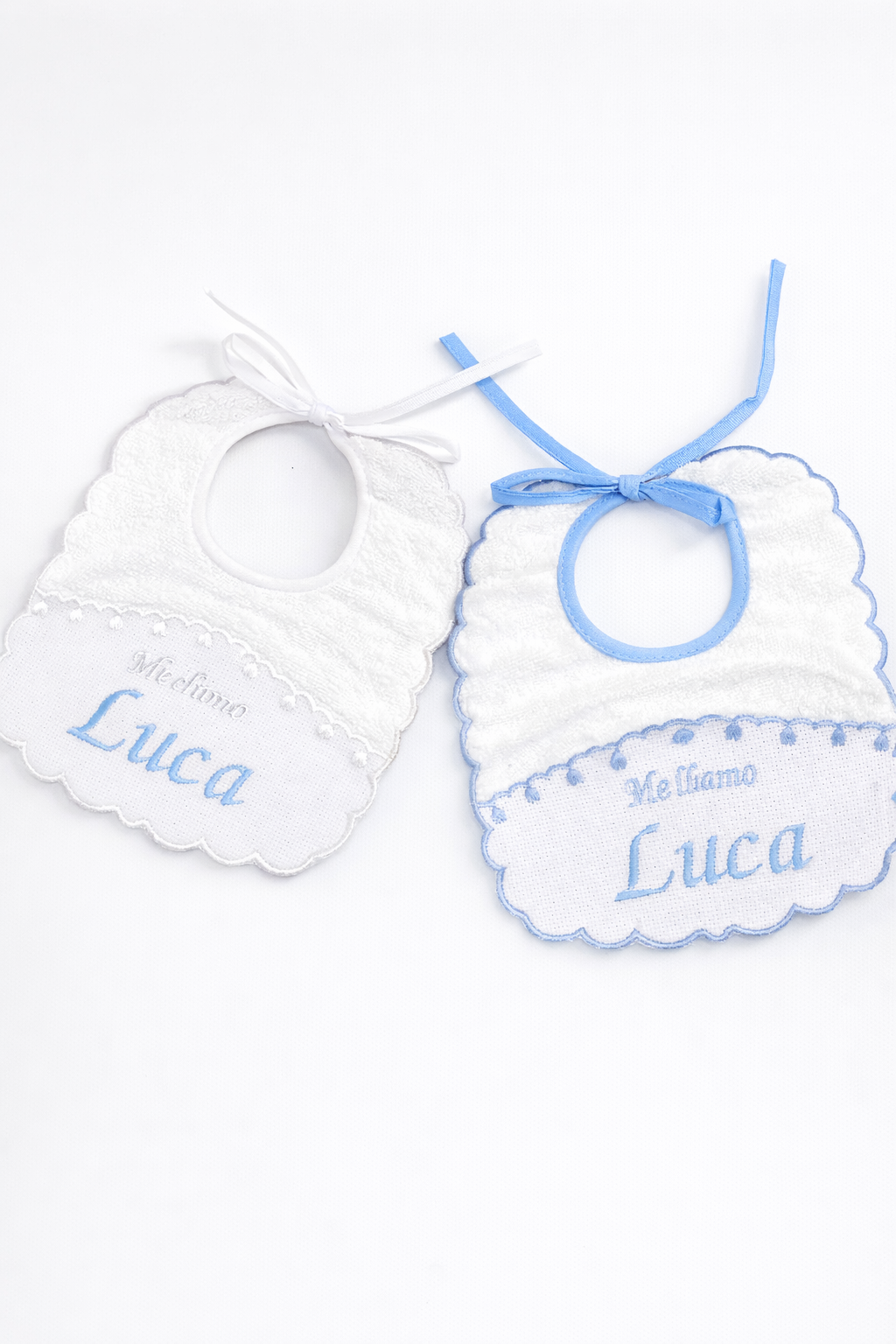 Pack 2 Baberos me llamo...