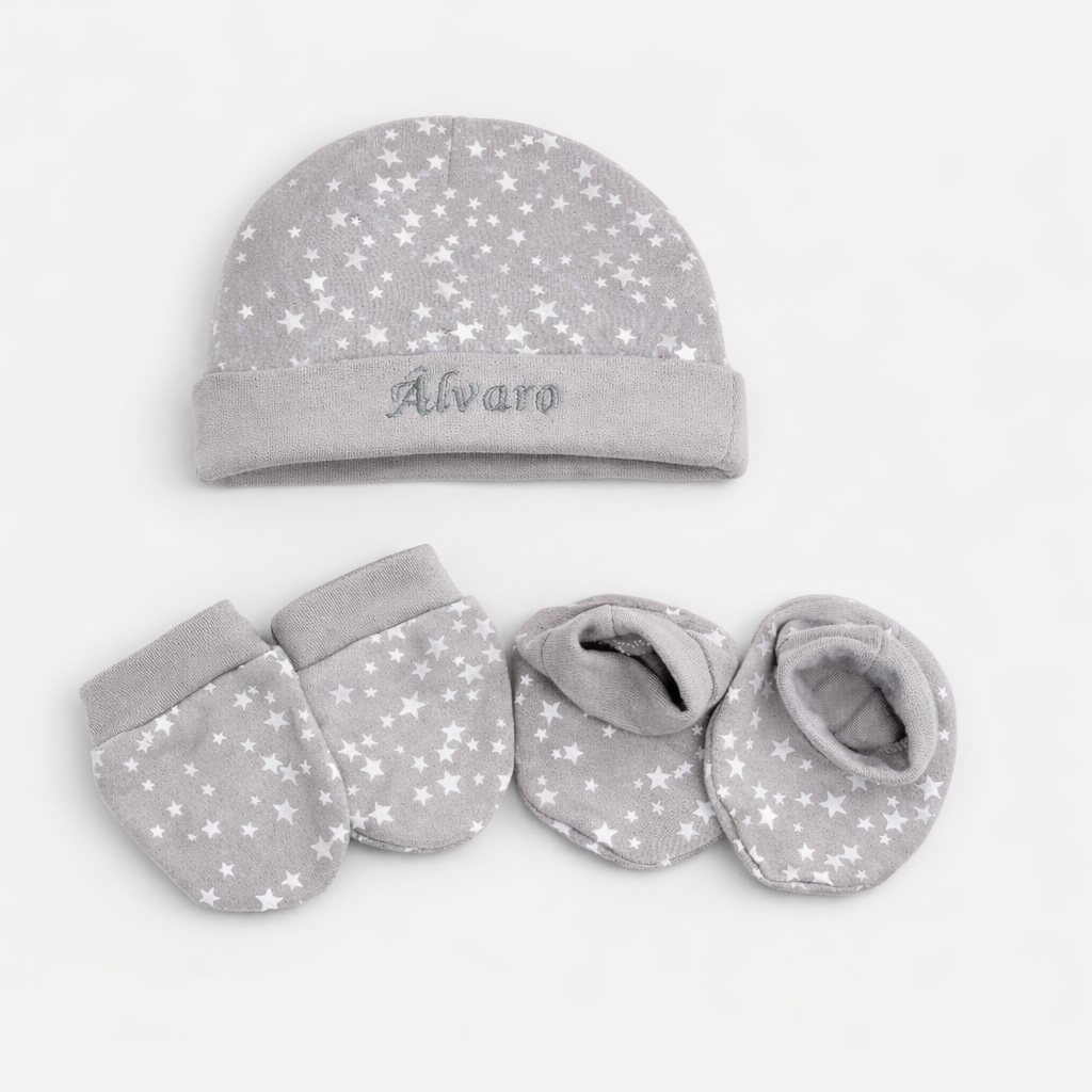 Juego 3 piezas Estrellitas Personalizado