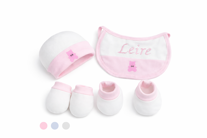 Juego 4 piezas infantil Osito Personalizado
