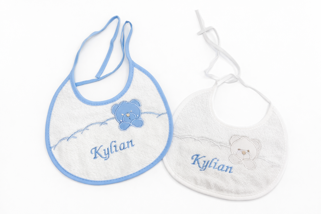 Pack 2 Baberos Osito  Personalizados