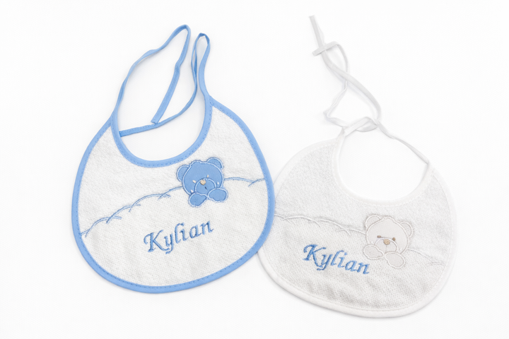 Pack 2 Baberos Osito  Personalizados