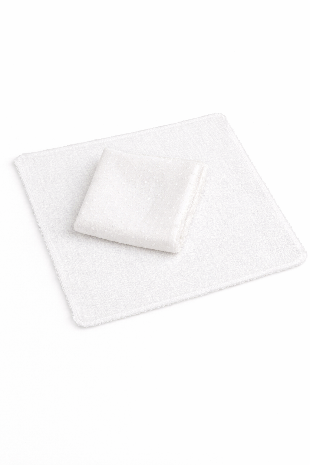 Pack Salva Babitas Bebé 28x30 cm Bambula y Plumeti 100% Algodón