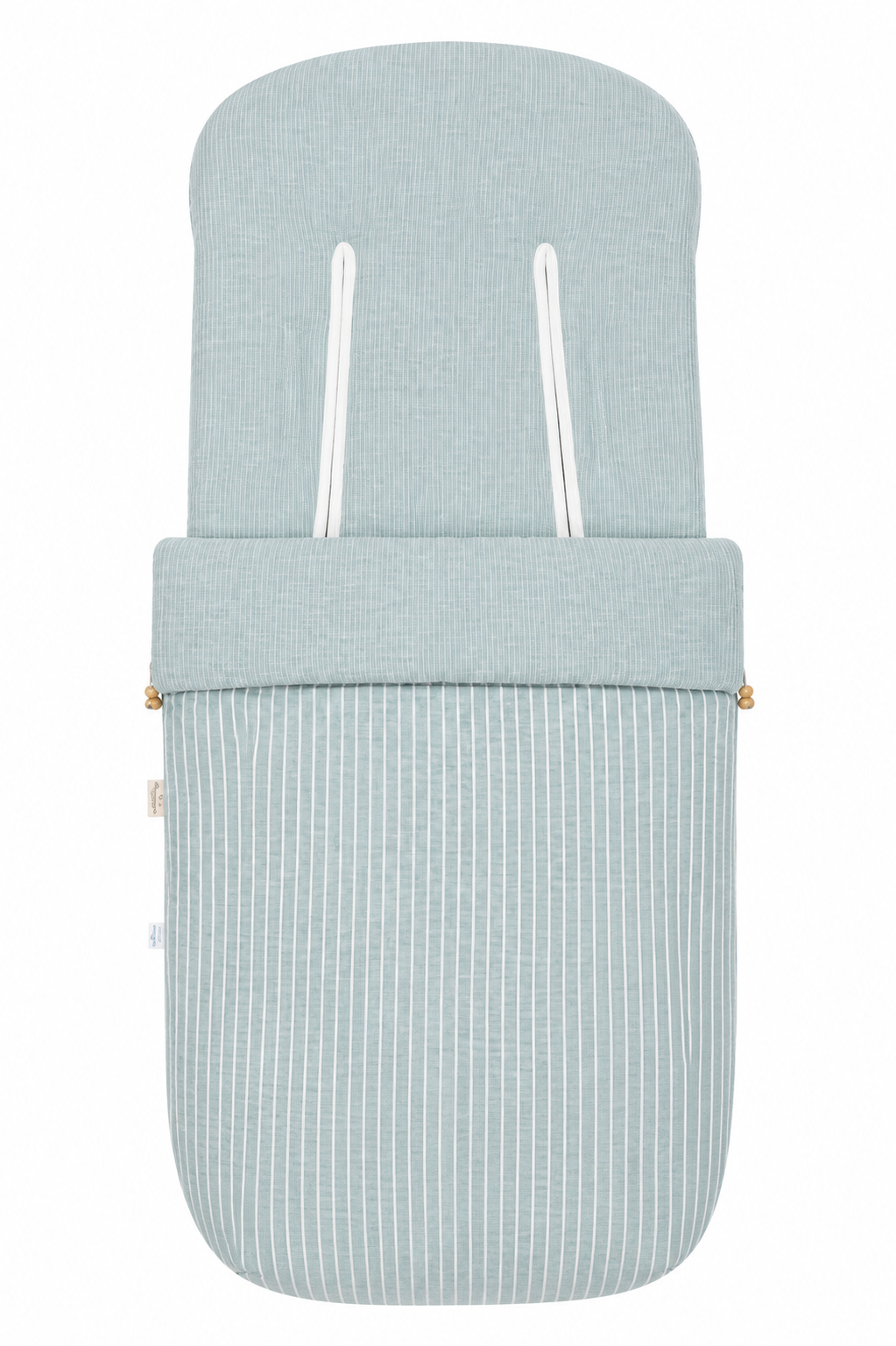 Saco para Silla de Paseo Azul Cielo con Rayas Blancas | Universal