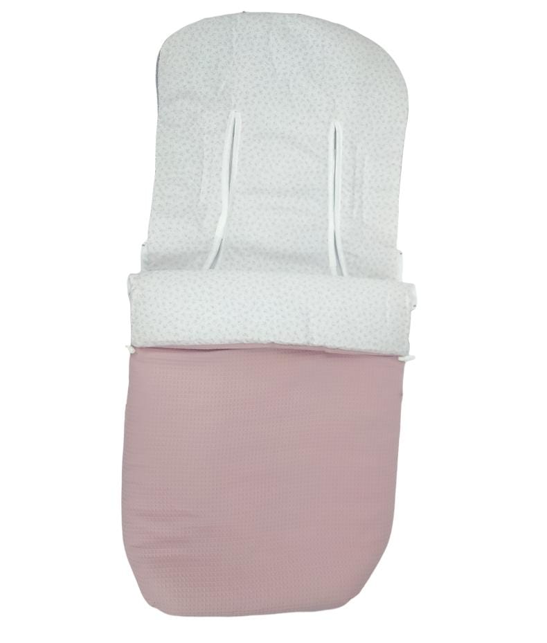 Saco Silla Universal Florecitas Rosa - Mikeko