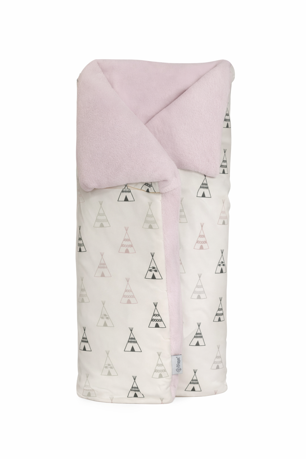 Saco Manta Capazo Indio Rosa interior Polar