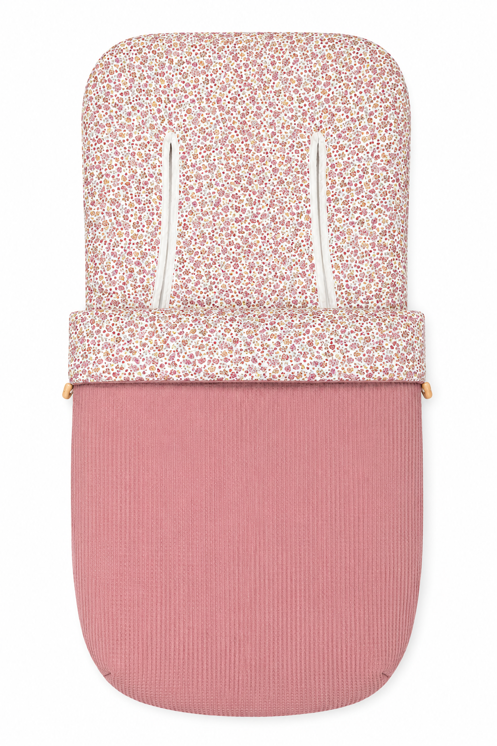 Saco para Silla de Paseo Rosa Empolvado  Flores Liberty | Universal