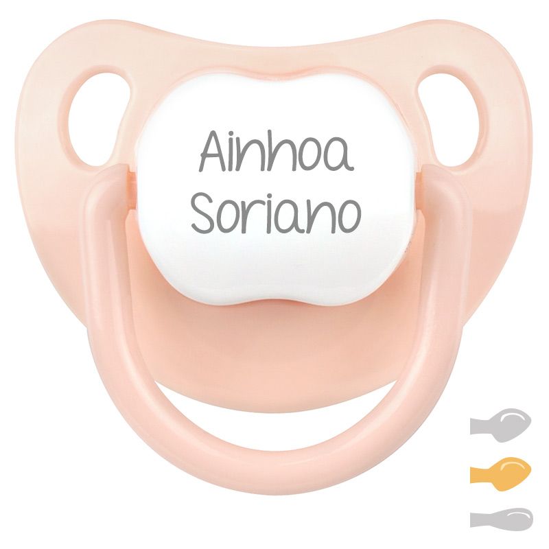 Chupete Baby Personalizado Salmón OFERTA - Mikeko
