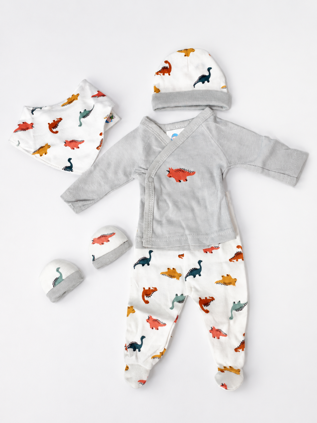 Conjunto de bebé 5 piezas Dinosaurios