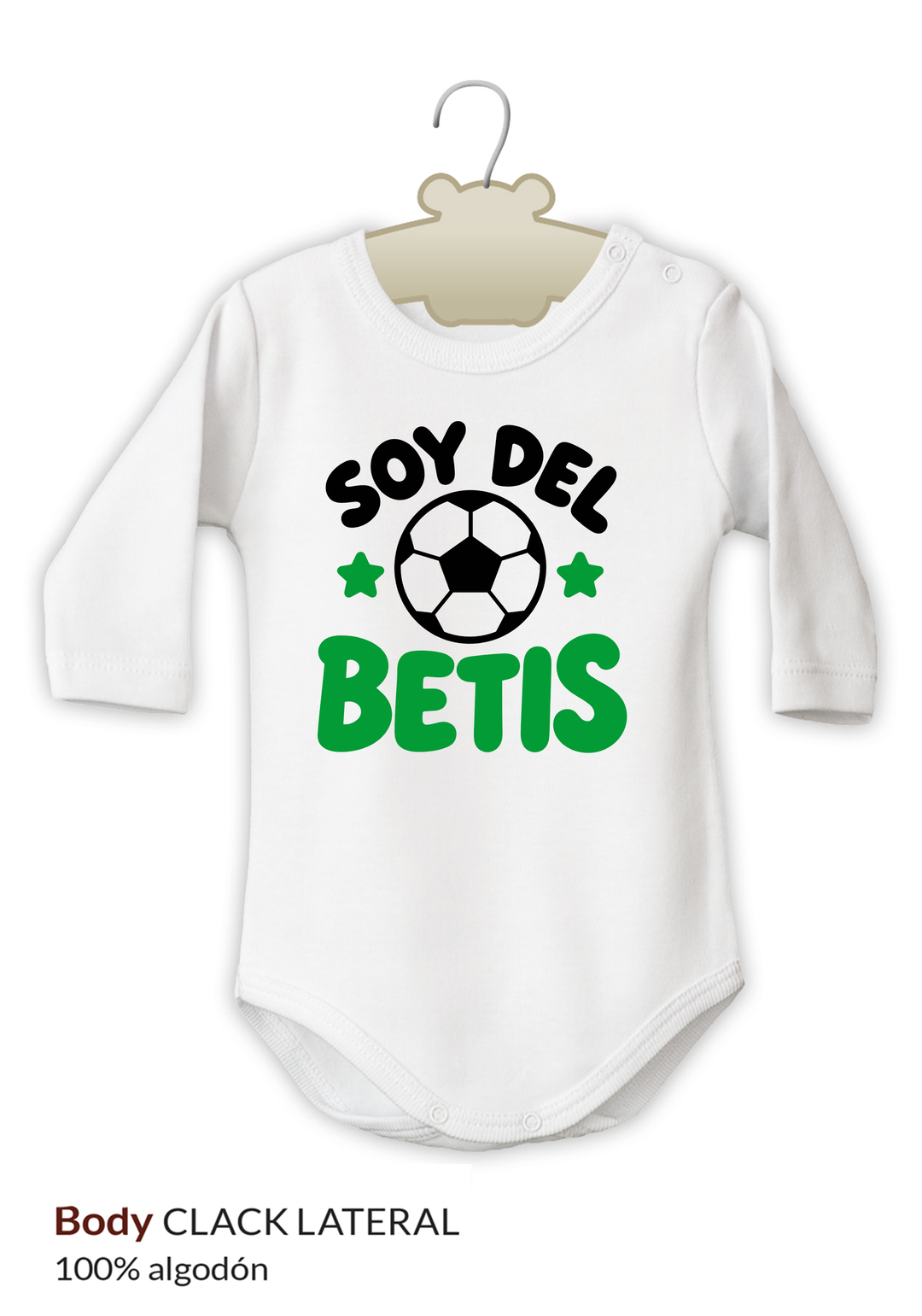 Babidu Body Divertido Soy del Betis