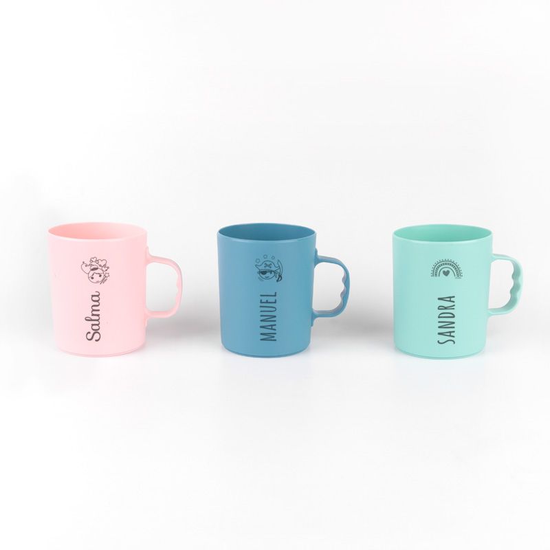 Taza BASIC Personalizada Pirata, elige color - Mikeko