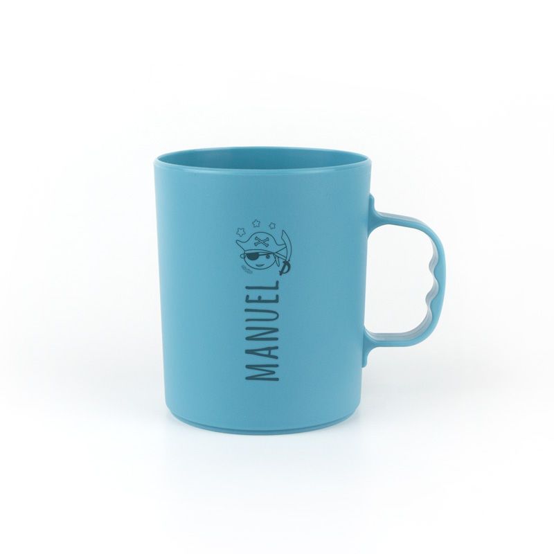 Taza BASIC Personalizada Pirata, elige color - Mikeko