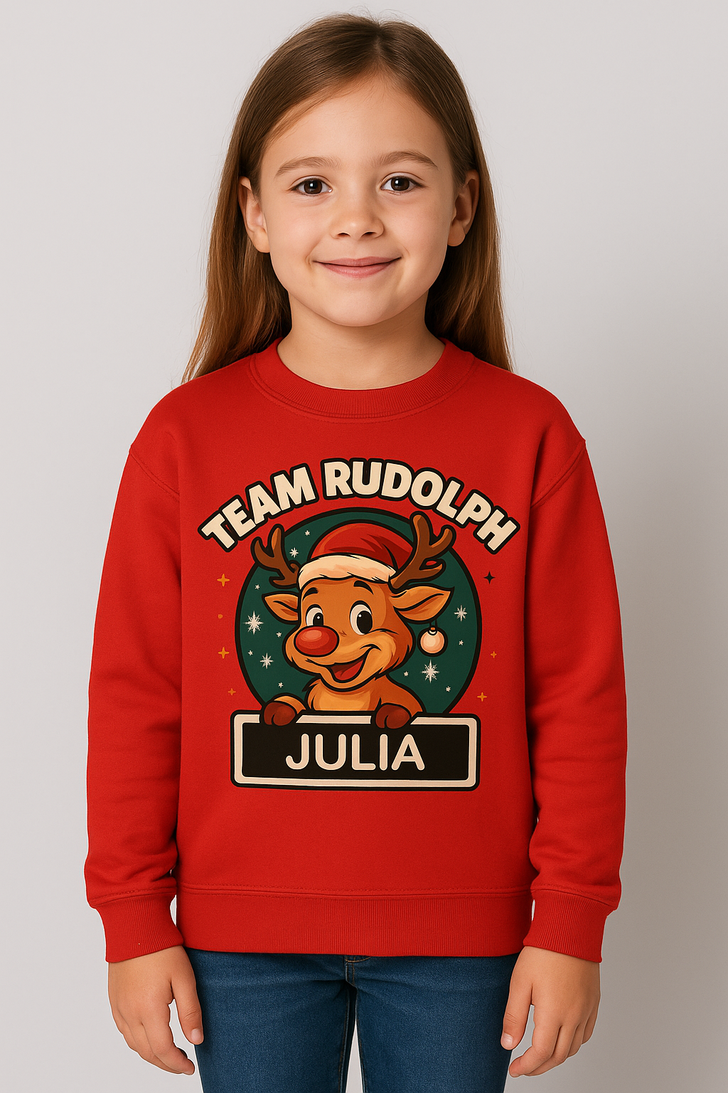 Sudadera Team Rudolfth Personalizada Nombre