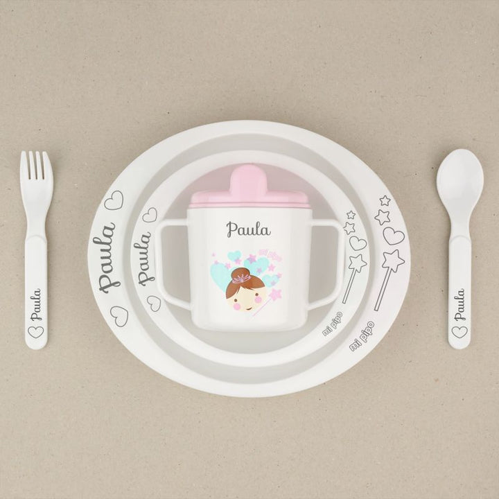 Vajilla Hada Personalizada