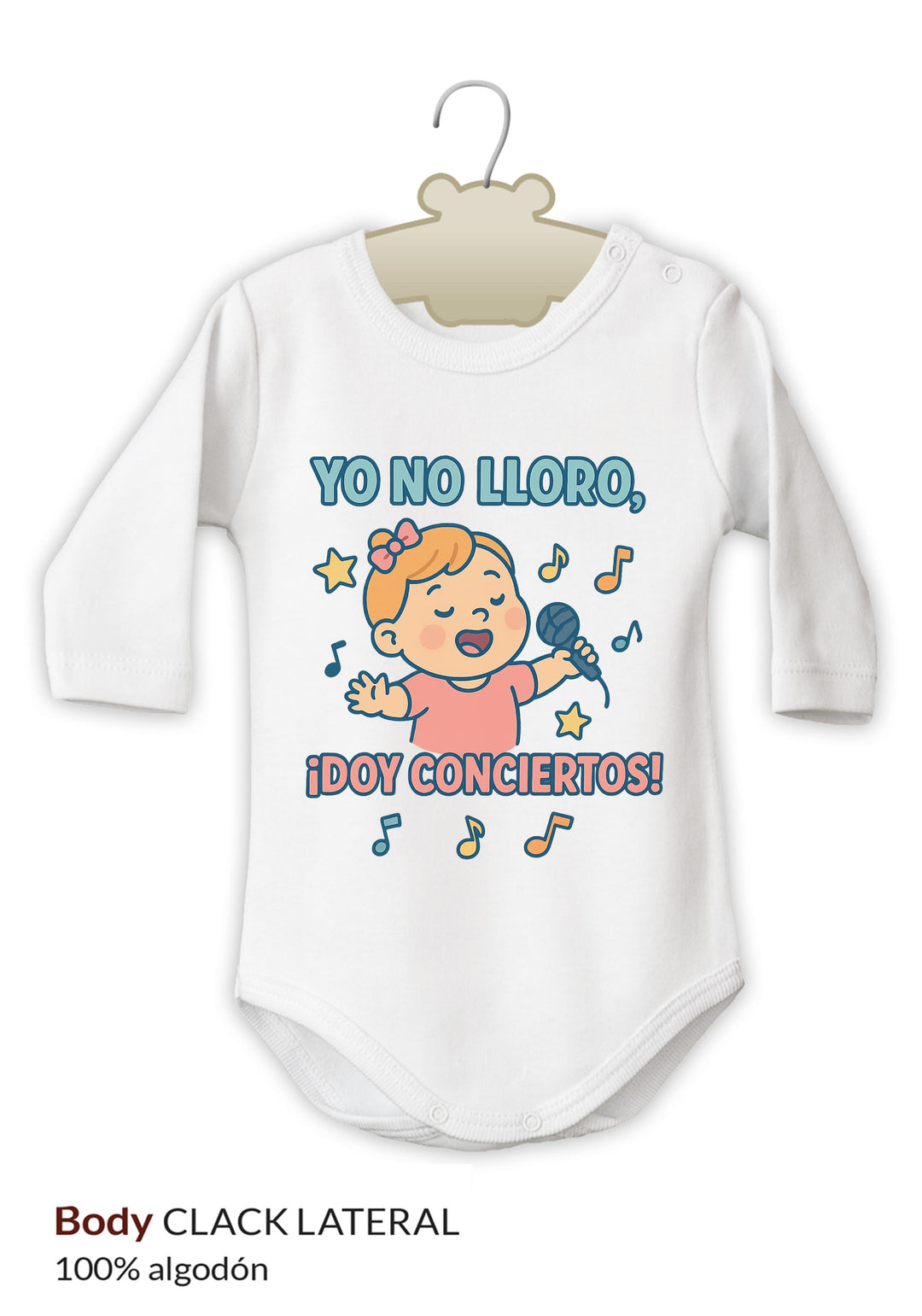 Body Divertido Yo no lloro, doy conciertos Niña