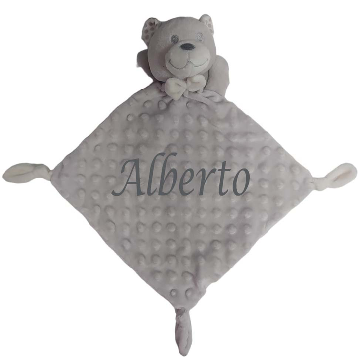 Doudou Gris Liquidación personalziado