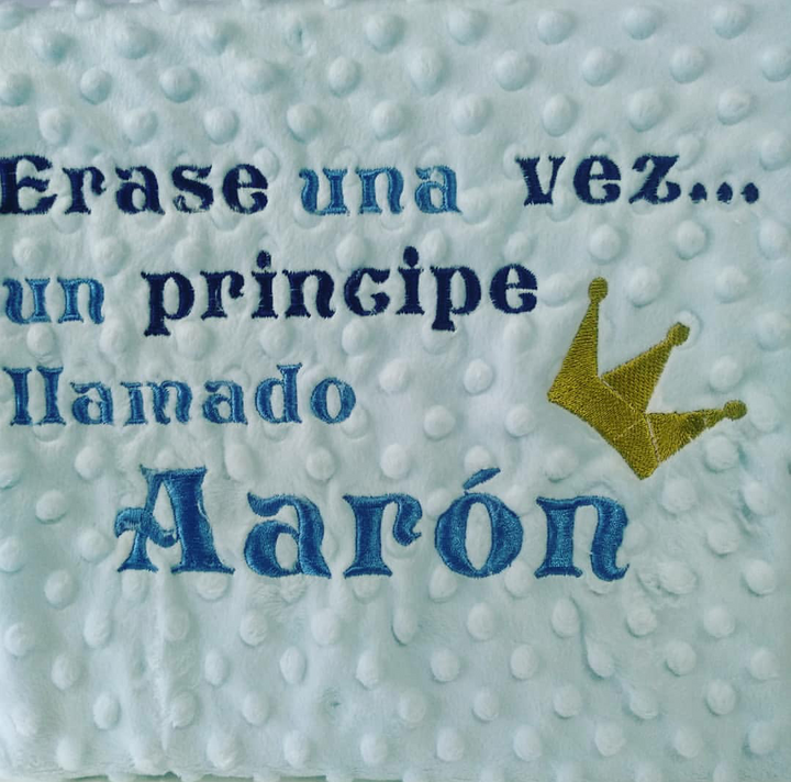 Manta Cuento " Principe " - Mikeko