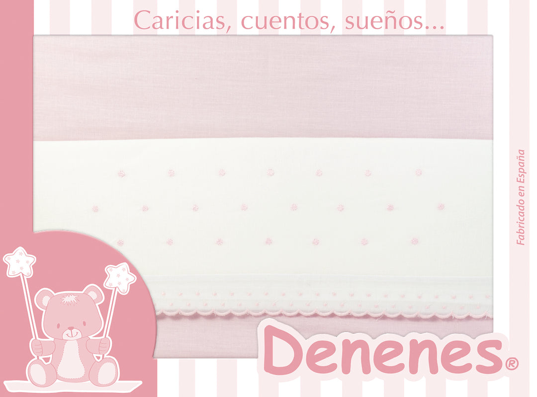 Sábana Verano Topitos Minicuna - Mikeko