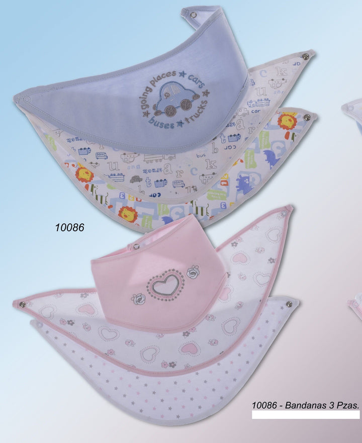 Bandana 3 Piezas coche - Mikeko