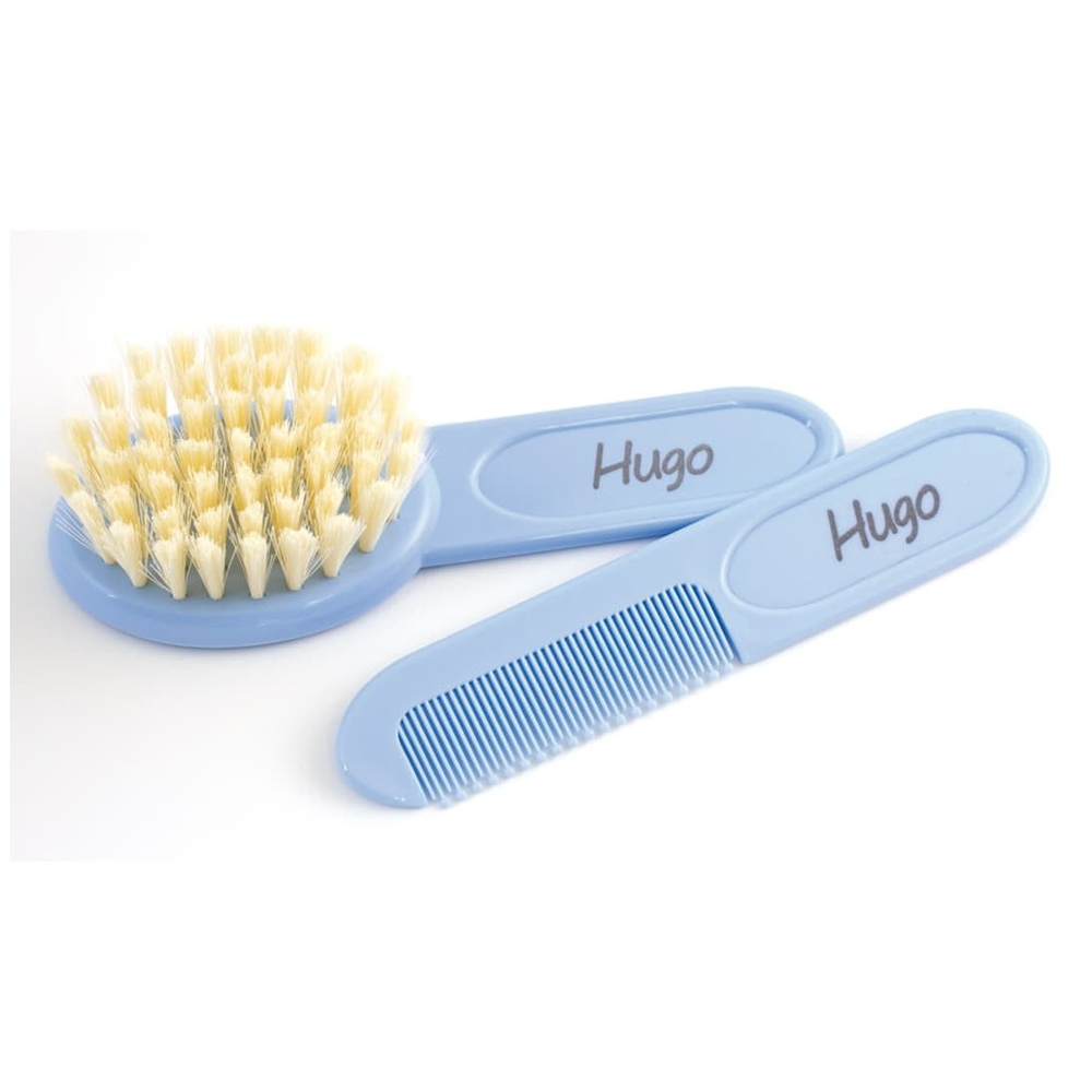 Cepillo y Peine para el Cabello con Nombre Personalizado - Mikeko