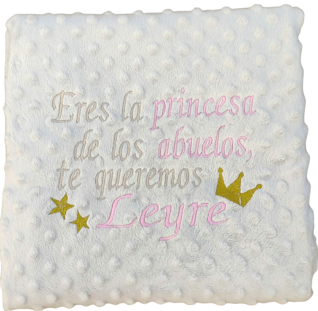 Manta Cuento " te queremos " - Mikeko