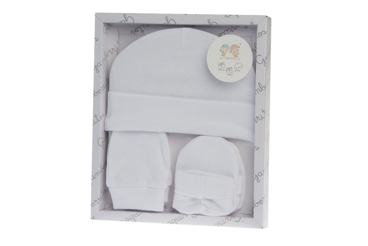 Pack Gorro Manoplas y Patucos - Mikeko