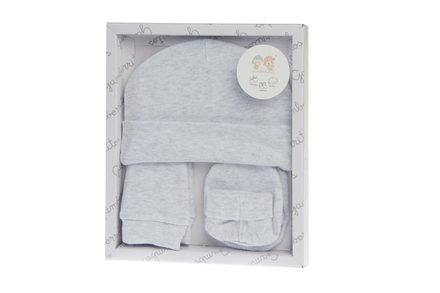 Pack Gorro Manoplas y Patucos - Mikeko