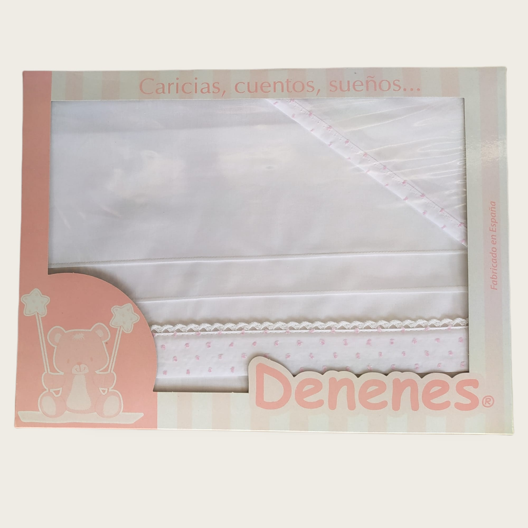 Sábana Verano Minicuna Plumeti Jaretas