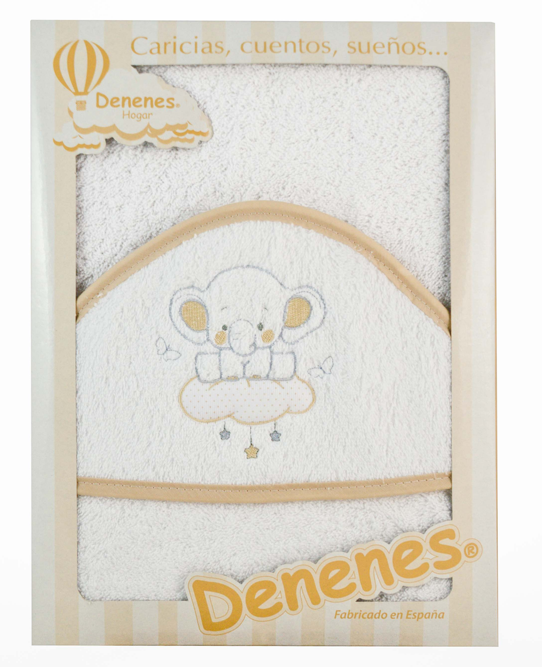 Capa Baño Elefante Nube - Mikeko