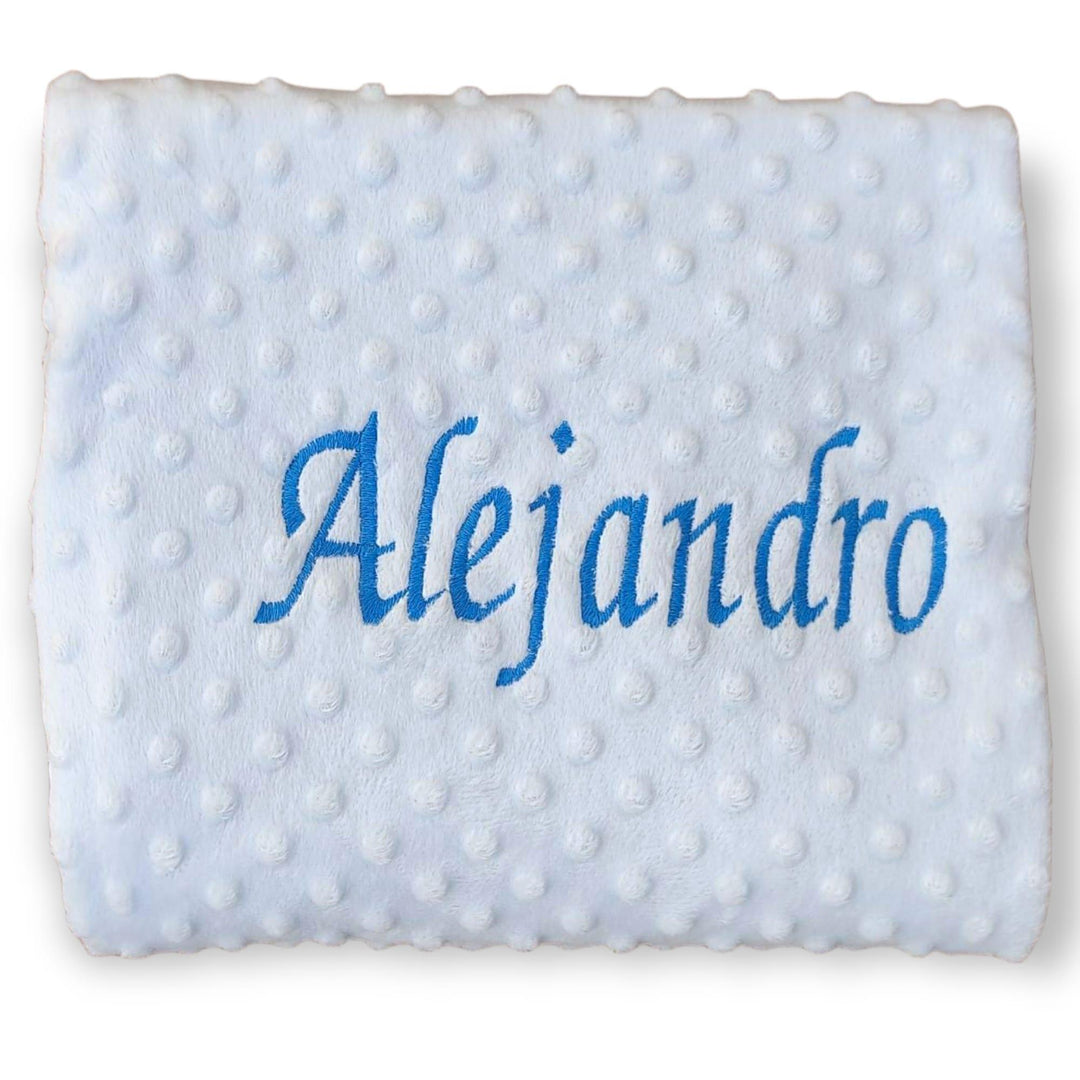 Manta bebé personalizada  Nombre + decoración - Fly Baby