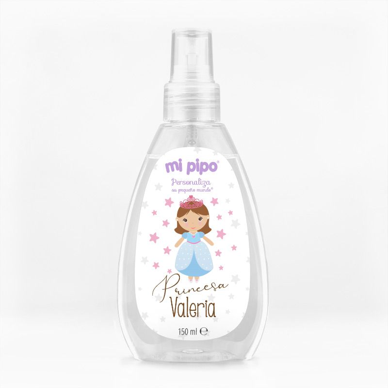 Agua Colonia personalizada Princesa 150 ml - Mikeko