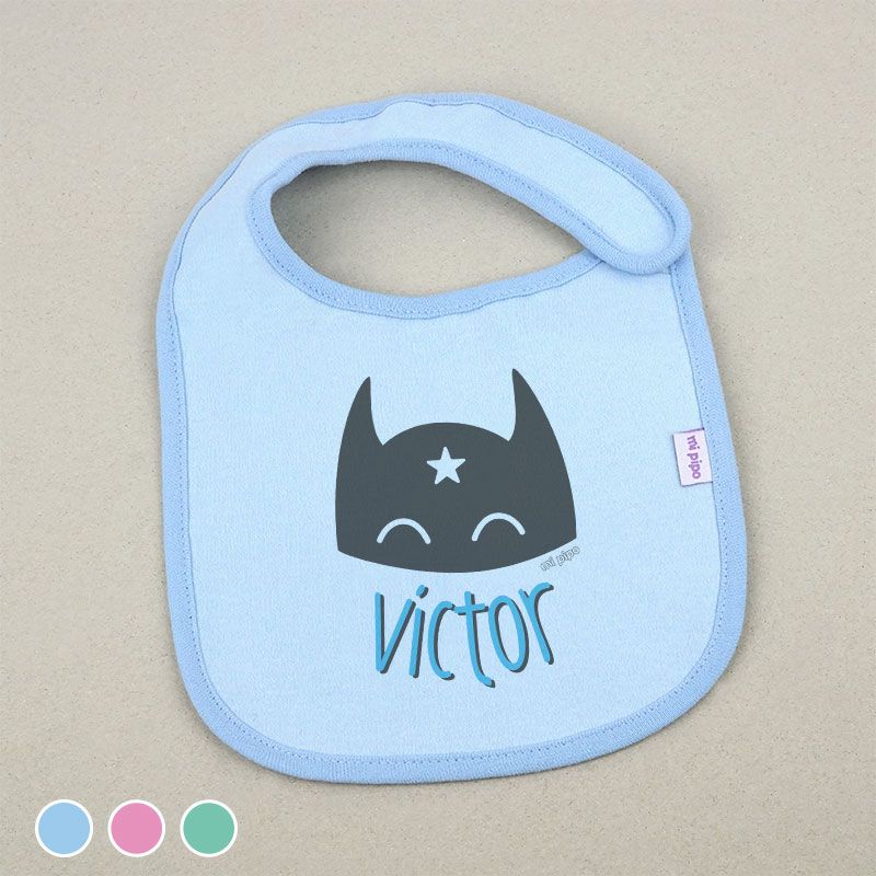 Babero Personalizado Antifaz Niño