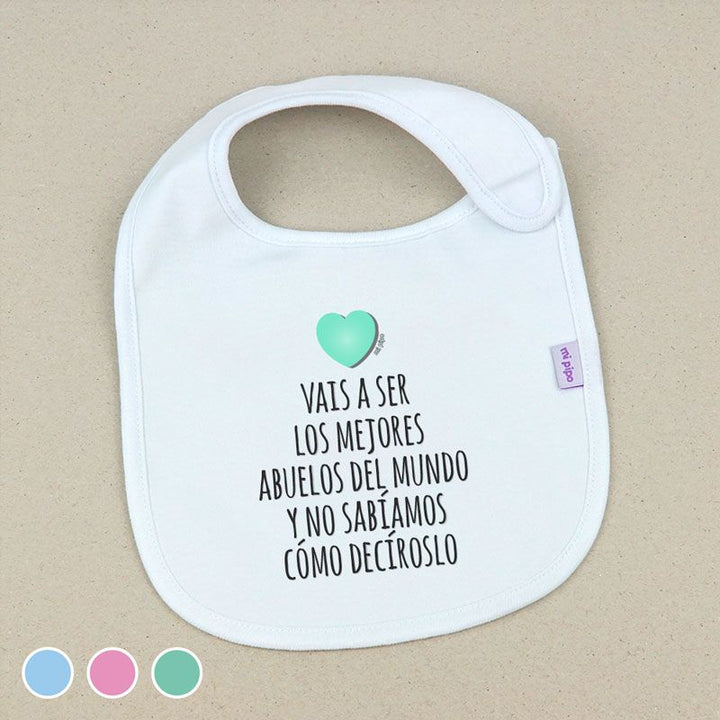 Babero Personalizado Extra libre Corazón