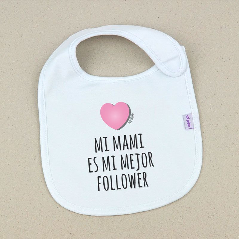 Babero Personalizado Extra libre Corazón