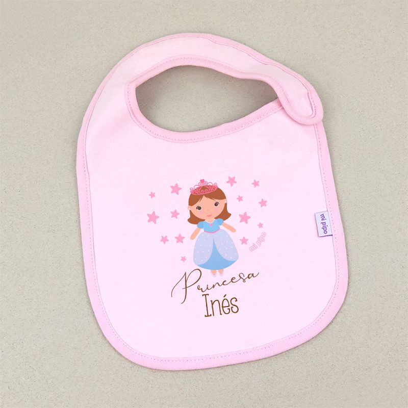 Babero Personalizado Princesa - Mikeko