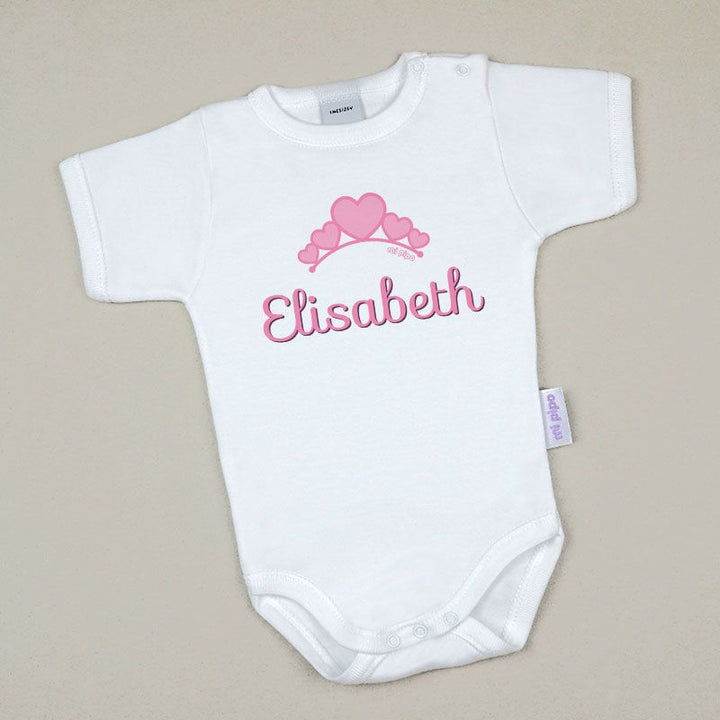 Babidu Body Personalizado Nombre + Tiara
