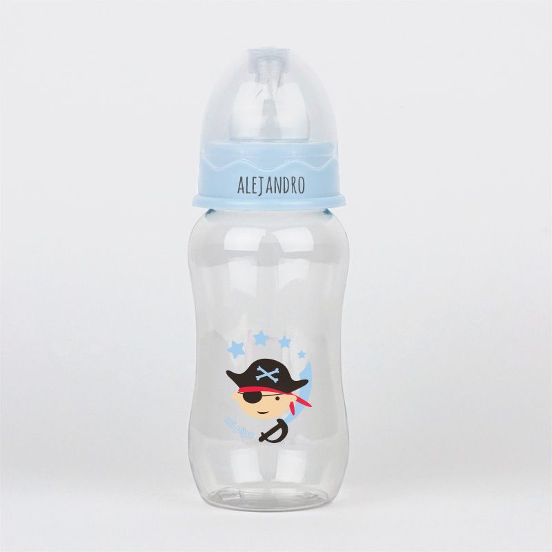 Biberón Pirata 300 ml Personalizado - Mikeko