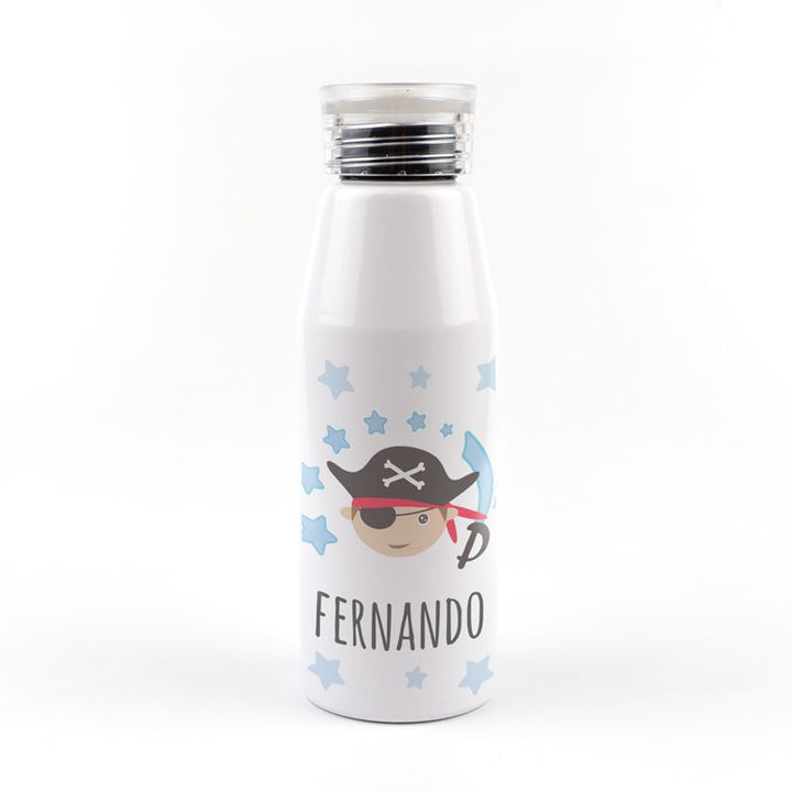 Botella Aluminio Pirata 500ml Personalizada - Mikeko