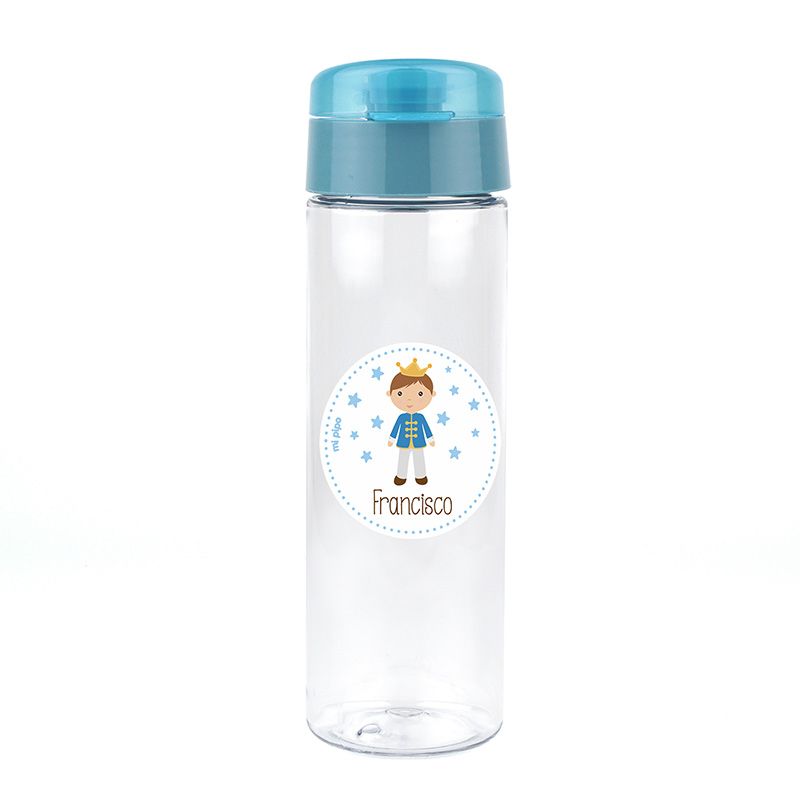 Botella Príncipe Azul 600ml personalizada - Mikeko