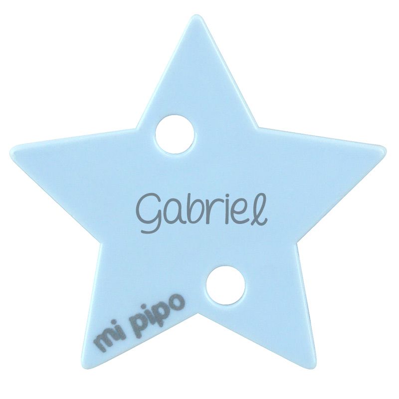 Broche Pinza Estrella Personalizado - Mikeko