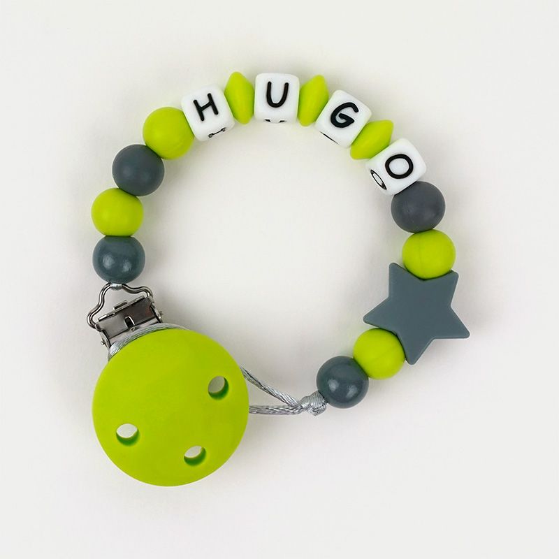 Cadenita de silicona Estrella Lima Personalizada