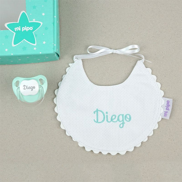 Cajita Baby Babero Personalizada - Mikeko