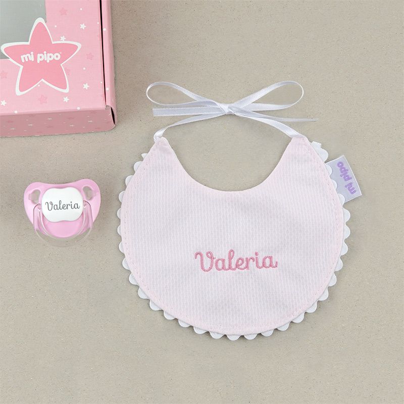 Cajita Baby Babero Personalizada - Mikeko