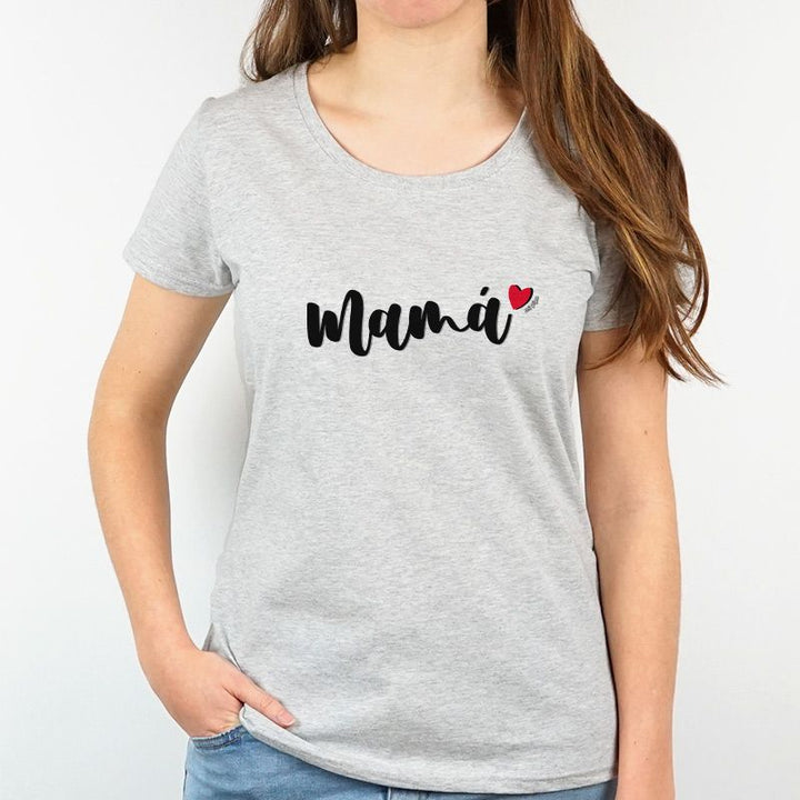 Camiseta o Sudadera Divertida Mamá corazoncito - Mikeko