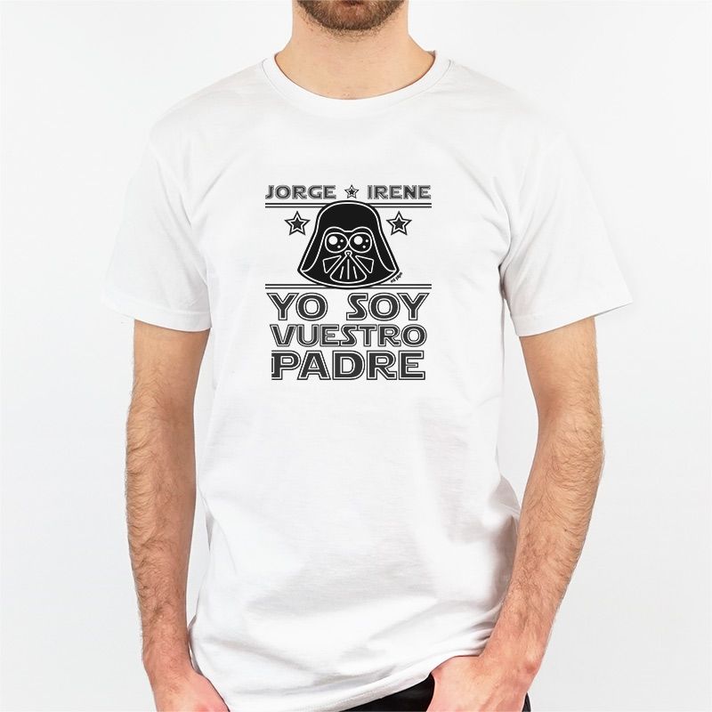 Camiseta o Sudadera Personalizada (Nombre hijo) Yo soy tu Padre Darth Vader - Mikeko