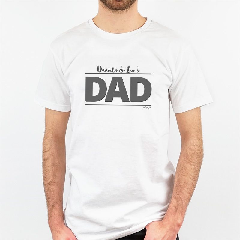 Camiseta o Sudadera Personalizada (Nombre/s hijo/s)'s Dad - Mikeko