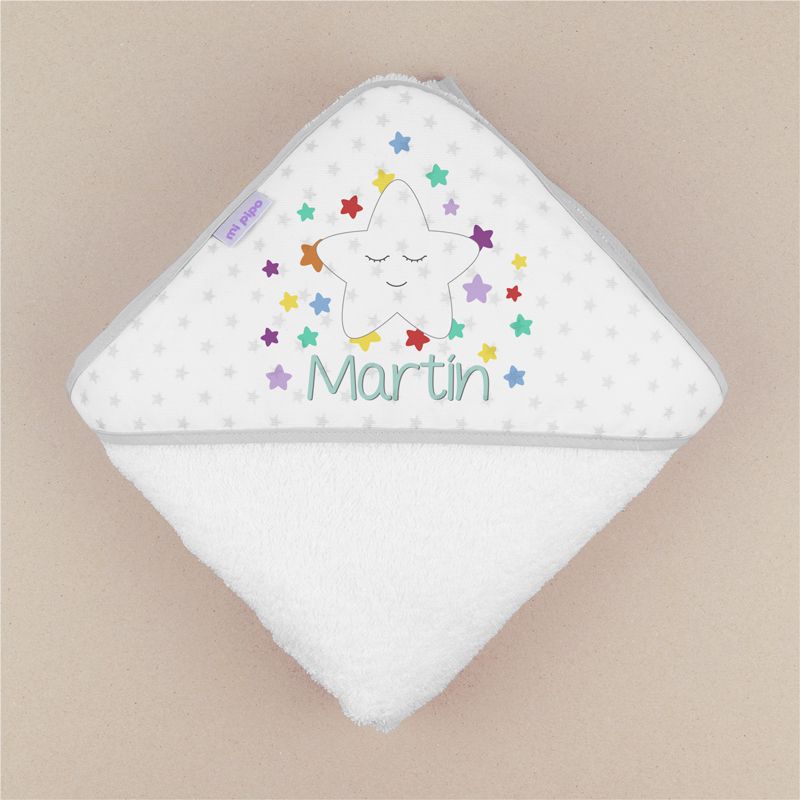 Capa de baño Estrella sonrisa Personalizada - Mikeko