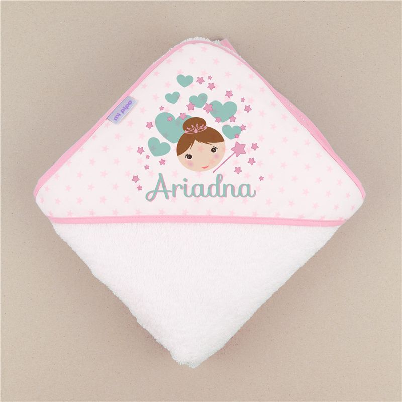 Capa de baño Hada Personalizada - Mikeko