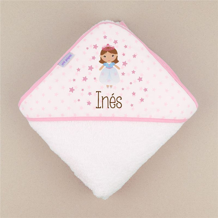 Capa de baño Princesa Personalizada - Mikeko